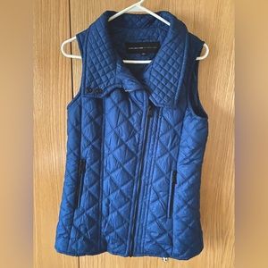 Andrew Marc New York Women’s Asymmetrical Zip Quilted Vest